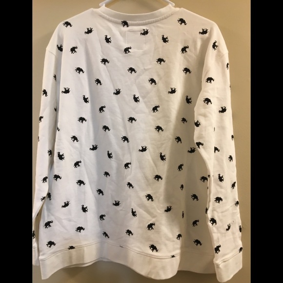 NWT Ivory Ella Elephant Logo Sweatshirt ch - Picture 5 of 10